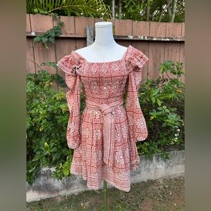 Cleobella Helen Mini Dress Printed Size S